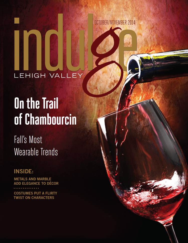 The Indulge Lehigh Valley cover from October/November 2014.